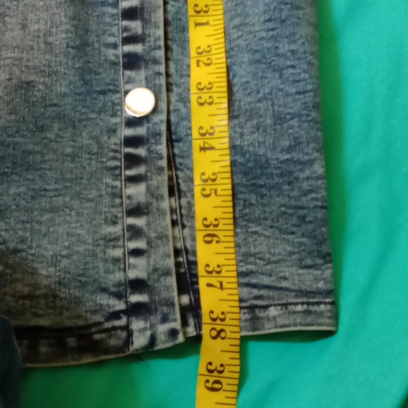 TRAC Blue Stretch Denim Bodycon Dress | Adjustable Straps | Size 2XL - Picture 9 of 10